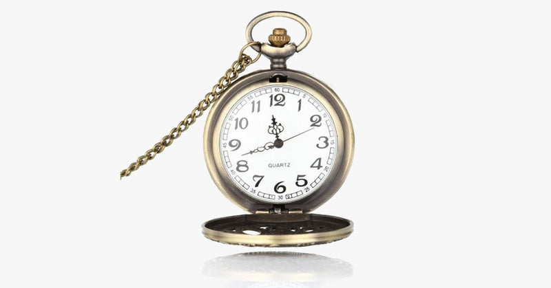 Vintage Bronze Pocket Watch - FREE SHIP DEALS