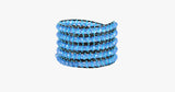 Blue Thunder Wrap Bracelet - FREE SHIP DEALS