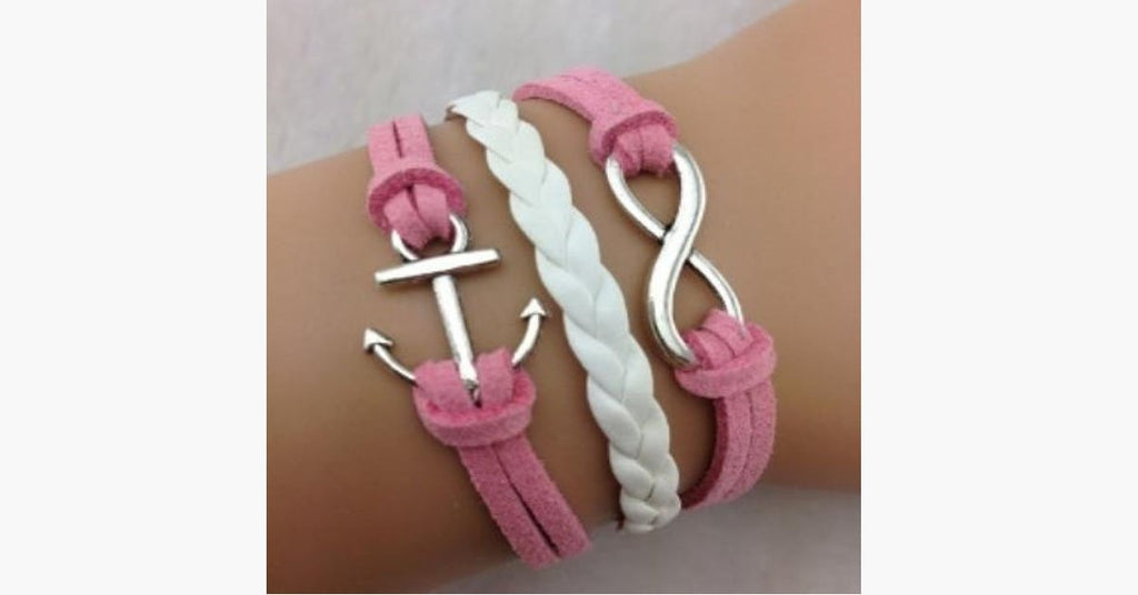 Infinity Anchor Pink - FREE SHIP DEALS