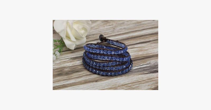 Blue Twist Vintage Bracelet - FREE SHIP DEALS