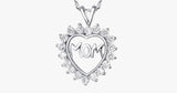 Mom's CZ Heart Pendant - FREE SHIP DEALS