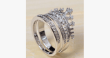 Imperial Crown Ring Set - FREE SHIP DEALS