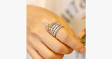Imperial Crown Ring Set - FREE SHIP DEALS