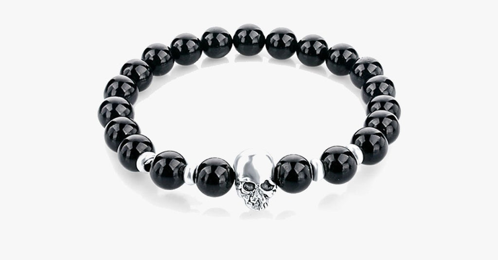 Stone Skull Bracelet