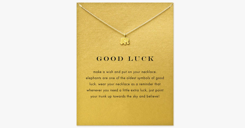 Good Luck Elephant Pendant - FREE SHIP DEALS