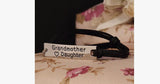 Grandmother Love Daughter Leather Strap Bracelet - FREE SHIP DEALS