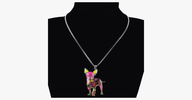 Chihuahuas Dog Pendant Necklace - FREE SHIP DEALS