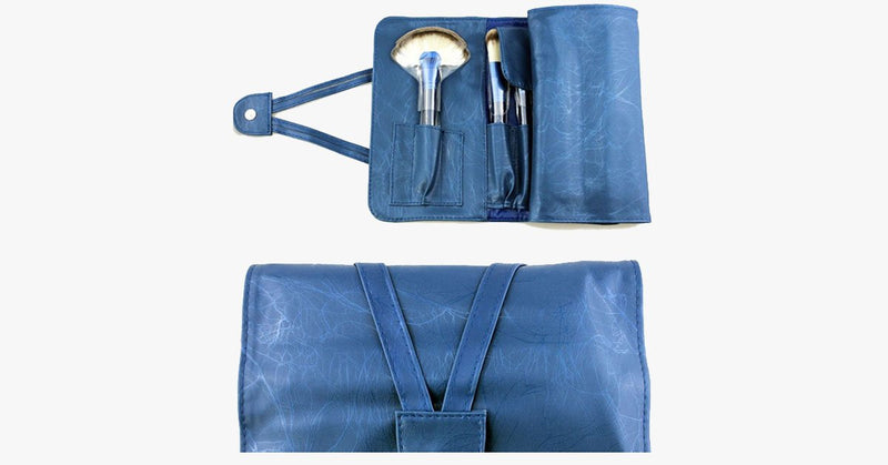 Ocean Blue 24 Piece Brush Set - FREE SHIP DEALS
