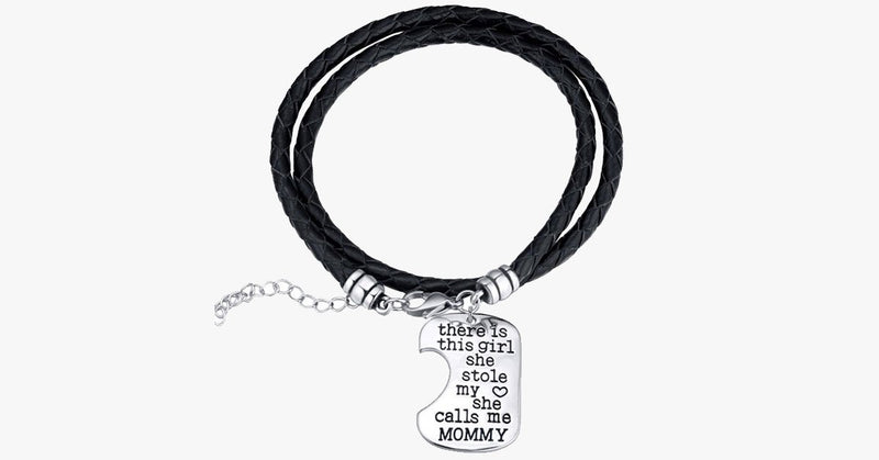 Mommy's Girl Hand Stamp Bracelet Set - FREE SHIP DEALS