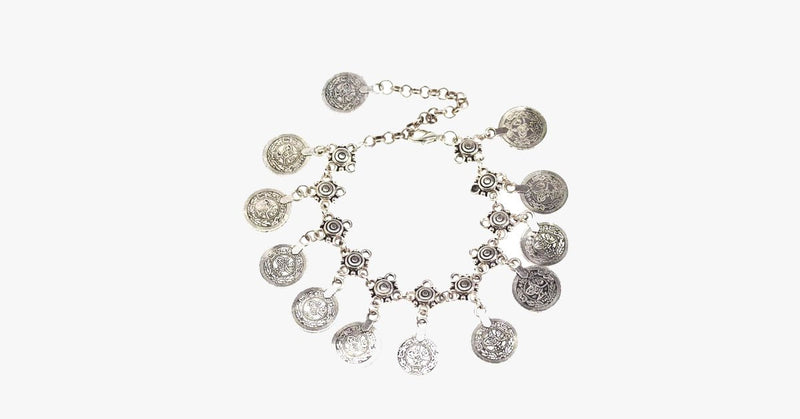 Bohemian Tassel Metal Coins Anklet - FREE SHIP DEALS