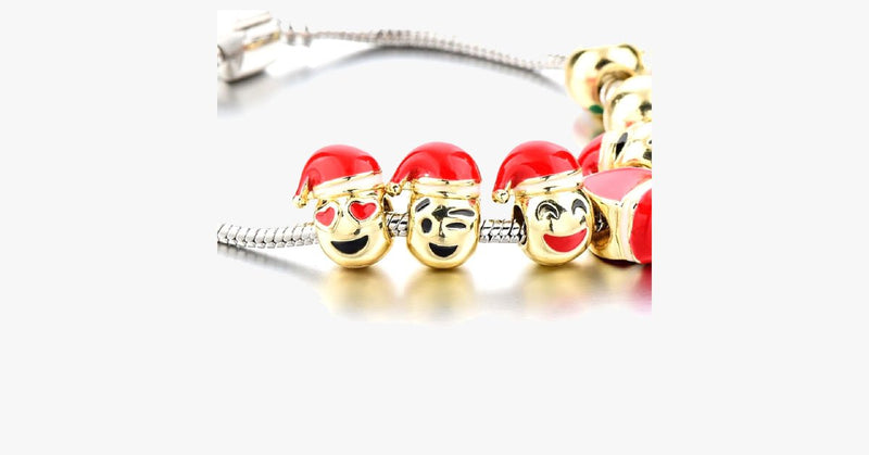 Christmas Emoji Charm Bracelet - FREE SHIP DEALS