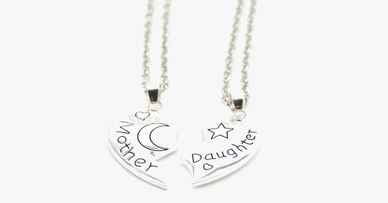 Moon and Back Daughter Necklace - FREE SHIP DEALS