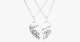 Mother & Daughter Pendant Necklace - FREE SHIP DEALS