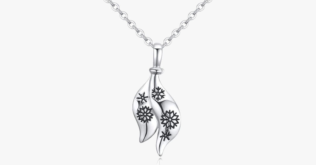 Snowflake Tinsel Pendant