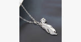 Silver Feather Pendant