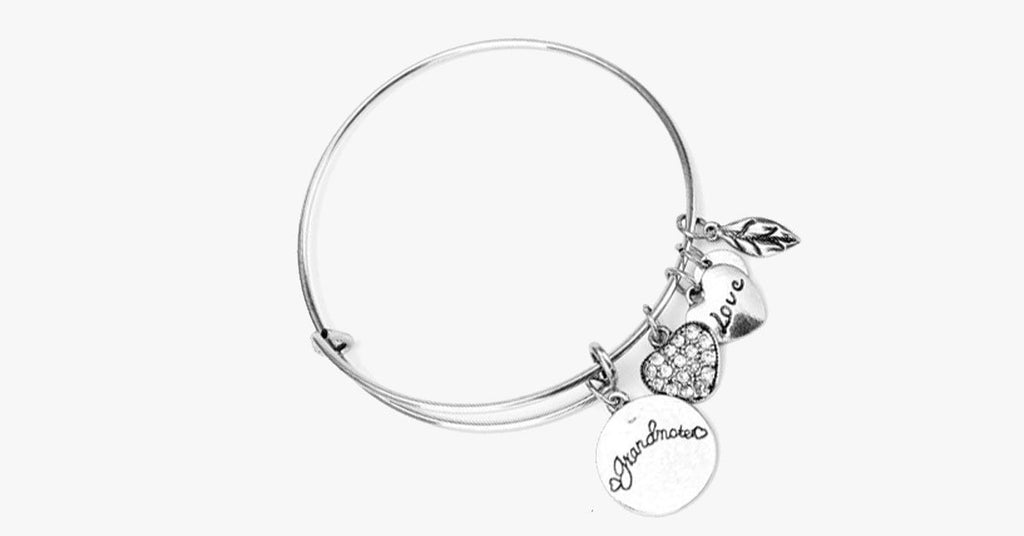 Grandma Love Charm Bangle - FREE SHIP DEALS