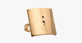 Semicolon Adjustable Ring