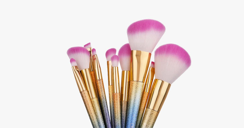 Glitter Glamour Brush Set - FREE SHIP DEALS