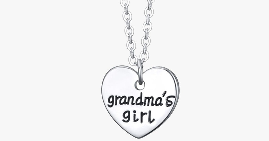 Grandma's Girl - Single Heart Pendant - FREE SHIP DEALS