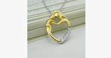 Mother Baby Love Heart Pendant - FREE SHIP DEALS
