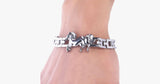 Punk Horse Stainless Steel Charm Bracelet - FREE SHIP DEALS