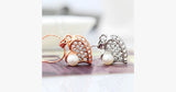 Pure and Fresh Pearl Heart Pendant - FREE SHIP DEALS
