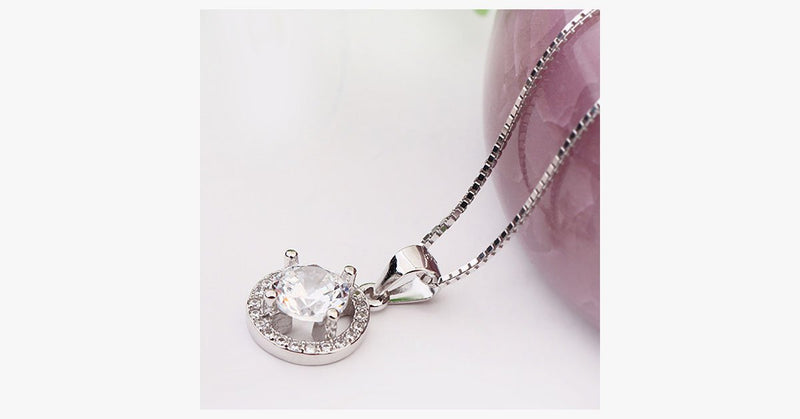 Circle Crystal Pendant - FREE SHIP DEALS