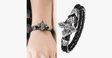 Ruby Cross Men's Bracelet