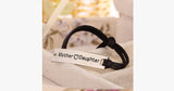 Mother Love Daughter Leather Strap Bracelet - FREE SHIP DEALS
