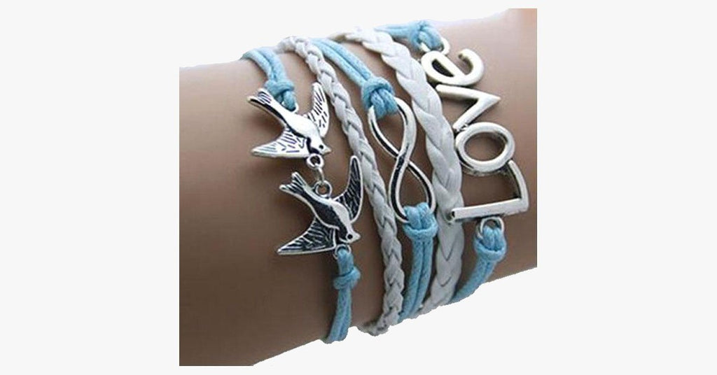 Flying Birds Love Infinity - FREE SHIP DEALS