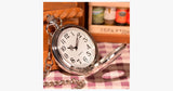 Elegant Silver Pocket Watch - FREE SHIP DEALS