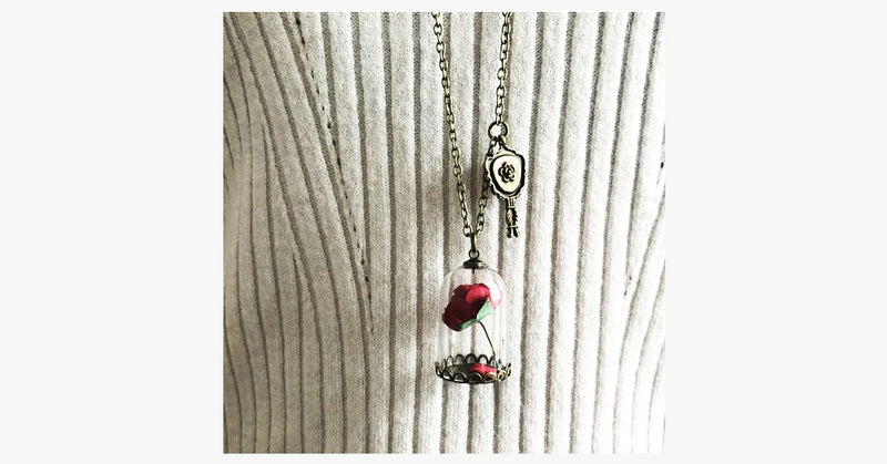 Forever Rose Pendant - FREE SHIP DEALS