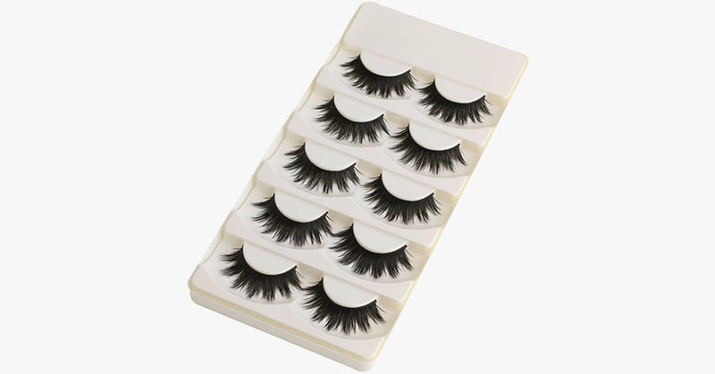 Voluminous Lash Kit - 5 Pairs - FREE SHIP DEALS