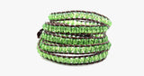 Green Ivy Wrap Bracelet - FREE SHIP DEALS