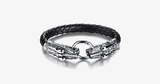 Game Of Thrones Inspired Double Dragon Stainless Steel Men's Bracelet - FREE SHIP DEALS