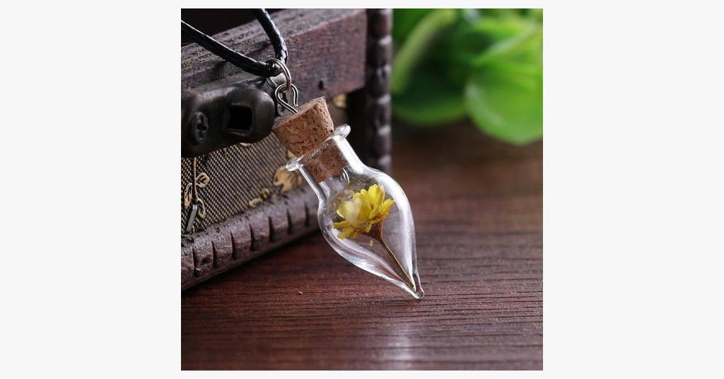 Cone Shape Bottle Necklace For Women - FREE SHIP DEALS