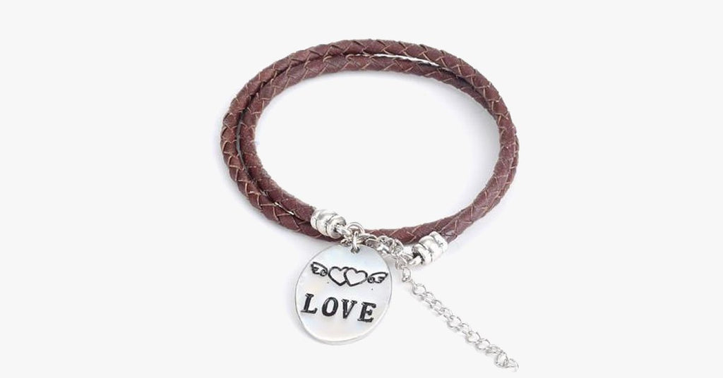 Love - Hand Stamped Bracelet - FREE SHIP DEALS
