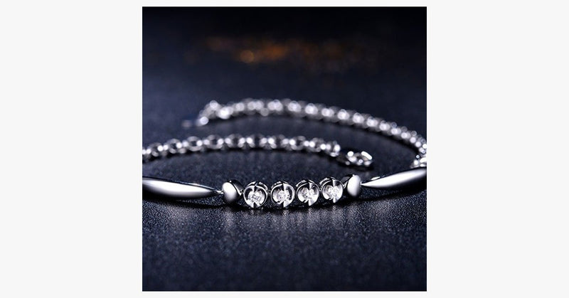 Four Crystal Bracelet - FREE SHIP DEALS