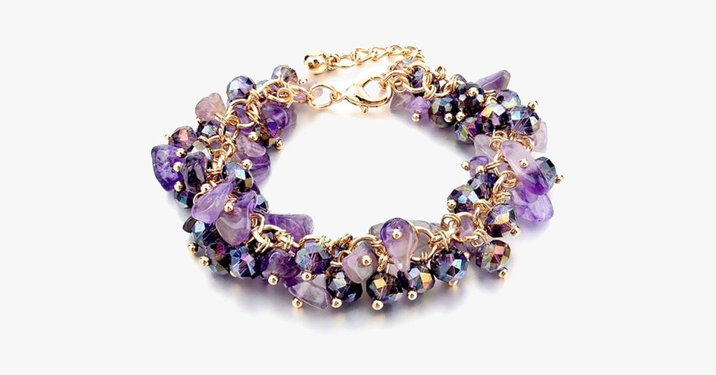 Oval Natural Stone Bracelet - FREE SHIP DEALS