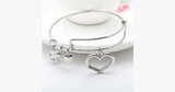 Mother Daughter Charm Bangle Set - FREE SHIP DEALS