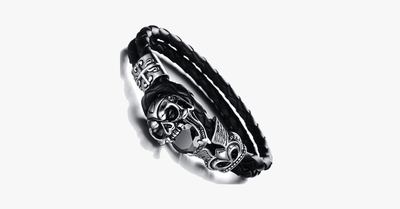 Dark Skull Men's Bracelet - FREE SHIP DEALS