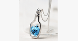 Love Bottle Gemstone Pendant Necklace - FREE SHIP DEALS
