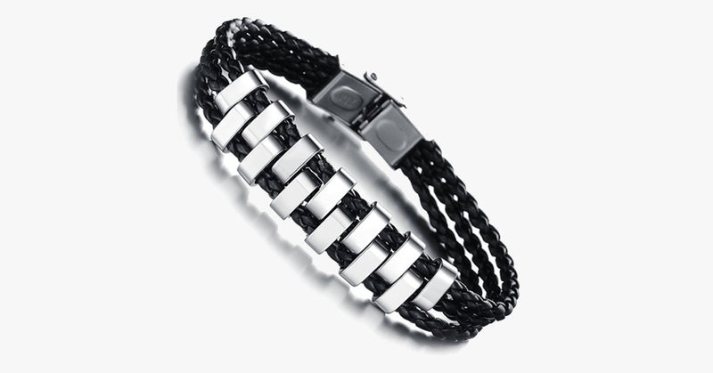 Railway Track Stainless Steel Bracelet - FREE SHIP DEALS