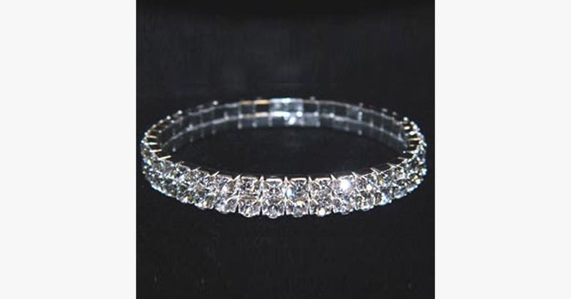 Two Row Crystal Bracelet - FREE SHIP DEALS