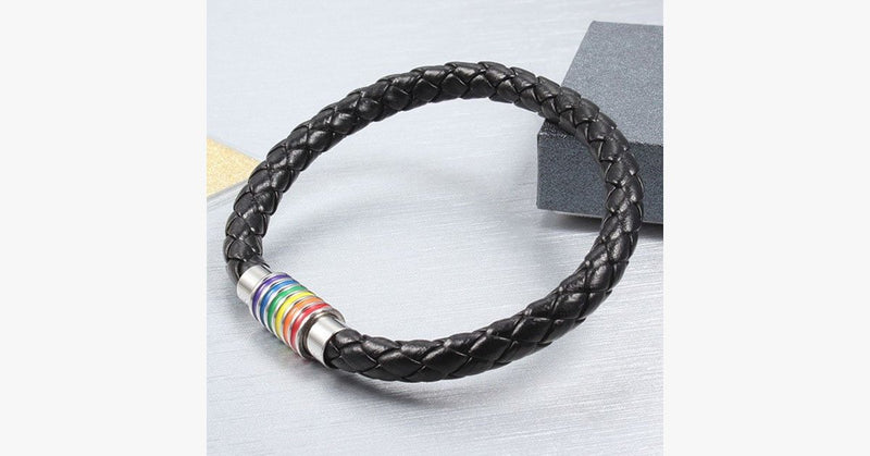 Rainbow Magnetic Handmade Bracelet - FREE SHIP DEALS