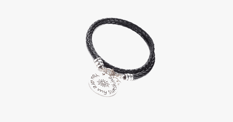 You Are My Sunshine - Hand Stamped Bracelet - FREE SHIP DEALS