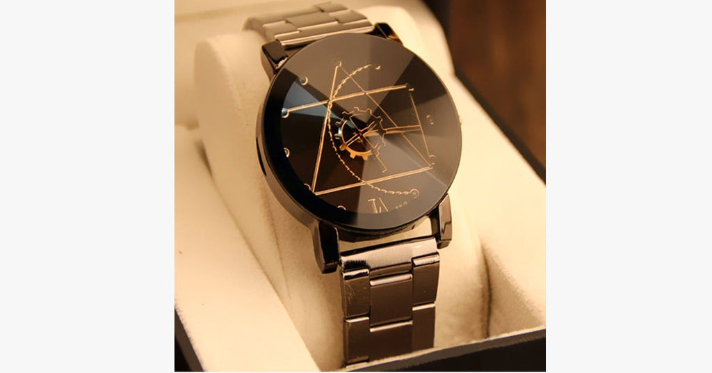 Men's Stainless Steel Stylish Fashion Watch