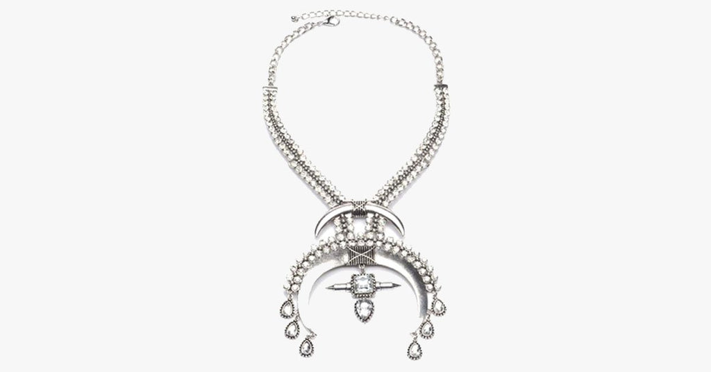 Rayen Flower Tribal Necklace - FREE SHIP DEALS