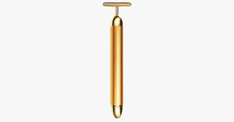 Slimming Face 24K Gold Plated Massager - FREE SHIP DEALS