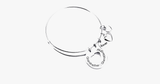 Grandmother Love Granddaughter Charm Bangle - FREE SHIP DEALS